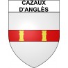 Cazaux-d'Anglès 32 ville Stickers blason autocollant adhésif