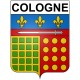 Cologne 32 ville Stickers blason autocollant adhésif