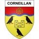 Corneillan 32 ville Stickers blason autocollant adhésif