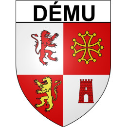 Dému 32 ville Stickers blason autocollant adhésif