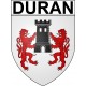 Stickers coat of arms Bazas adhesive sticker