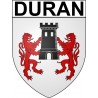 Duran 32 ville Stickers blason autocollant adhésif