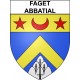Faget-Abbatial 32 ville Stickers blason autocollant adhésif