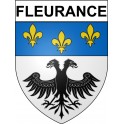 Fleurance 32 ville Stickers blason autocollant adhésif
