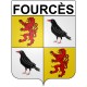 Bazas Sticker wappen, gelsenkirchen, augsburg, klebender aufkleber