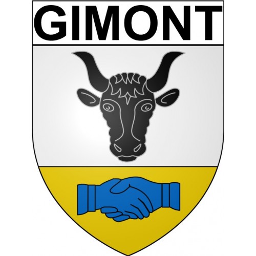 Stickers coat of arms Bazas adhesive sticker