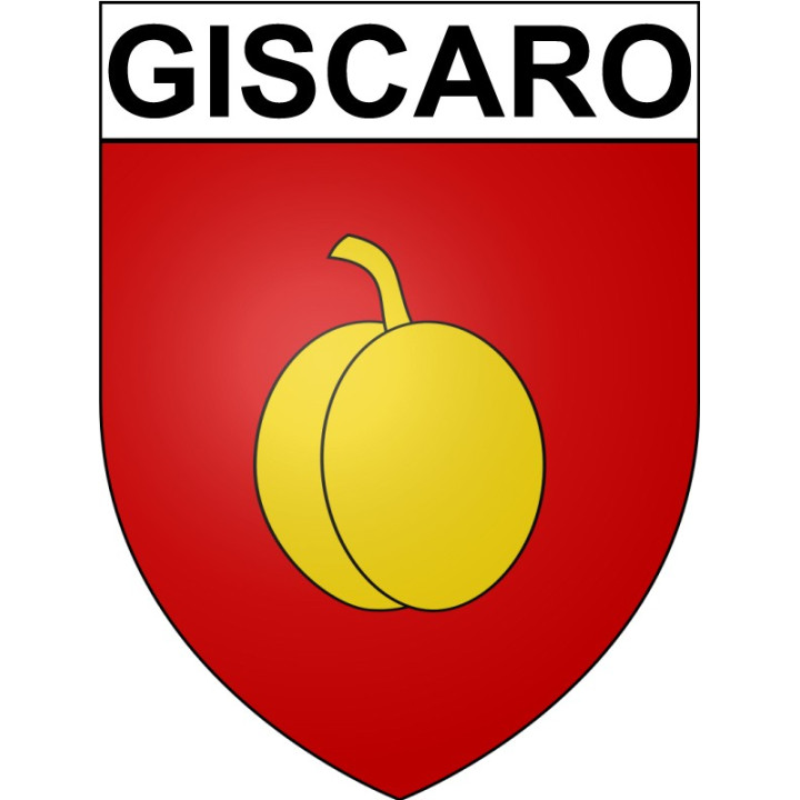Stickers coat of arms Bazas adhesive sticker