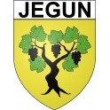 Bazas Sticker wappen, gelsenkirchen, augsburg, klebender aufkleber
