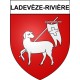 Stickers coat of arms Bazas adhesive sticker