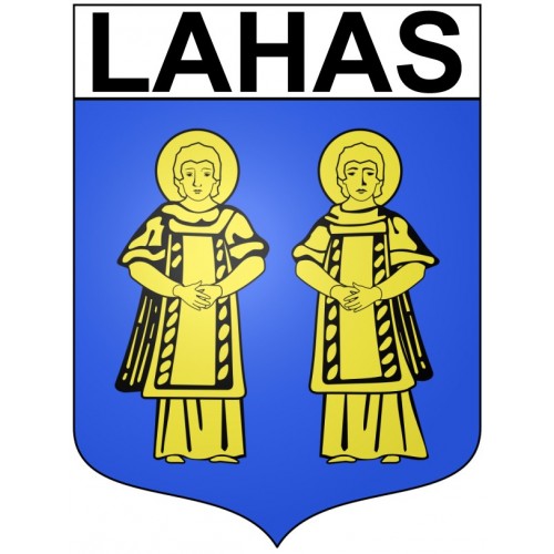 Bazas Sticker wappen, gelsenkirchen, augsburg, klebender aufkleber