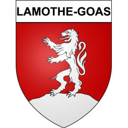 Stickers coat of arms Bazas adhesive sticker