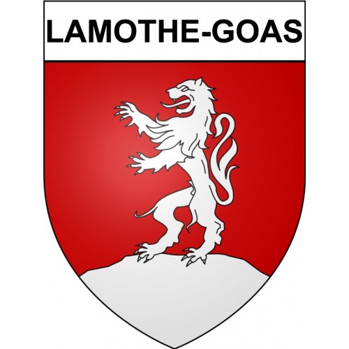 Stickers coat of arms Bazas adhesive sticker