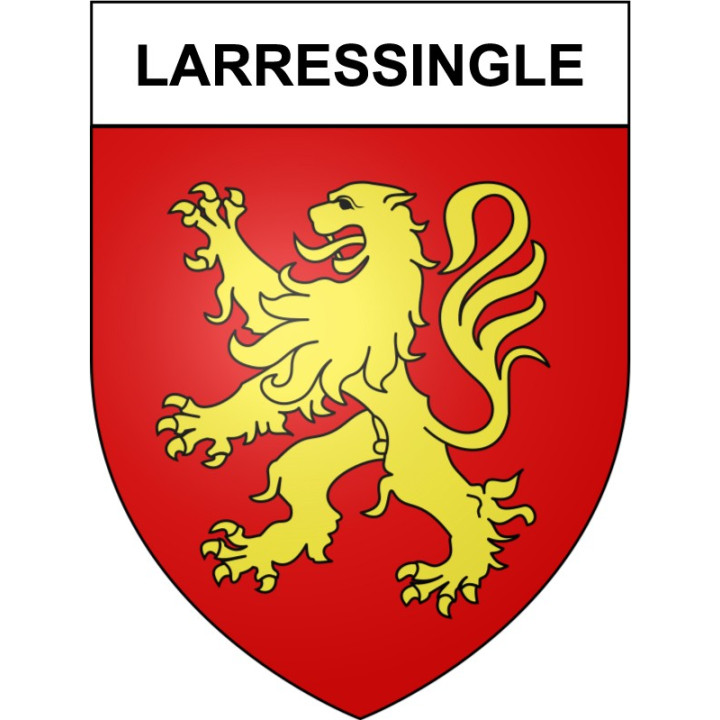 Stickers coat of arms Bazas adhesive sticker
