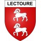 Stickers coat of arms Bazas adhesive sticker