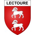 Lectoure 32 ville Stickers blason autocollant adhésif