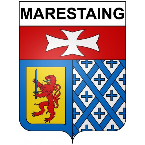 Bazas Sticker wappen, gelsenkirchen, augsburg, klebender aufkleber