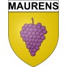 Maurens 32 ville Stickers blason autocollant adhésif