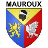 Mauroux 32 ville Stickers blason autocollant adhésif