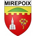 Mirepoix 32 ville Stickers blason autocollant adhésif