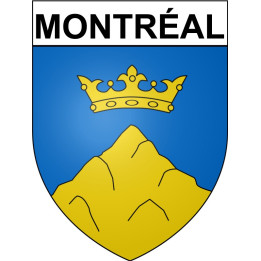 Montréal 32 ville Stickers blason autocollant adhésif