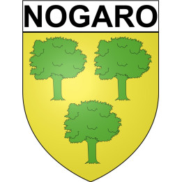 Nogaro 32 ville Stickers blason autocollant adhésif