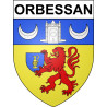 Stickers coat of arms Bazas adhesive sticker