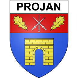 Projan 32 ville Stickers blason autocollant adhésif