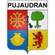 Bazas Sticker wappen, gelsenkirchen, augsburg, klebender aufkleber
