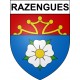 Stickers coat of arms Bazas adhesive sticker