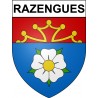 Bazas Sticker wappen, gelsenkirchen, augsburg, klebender aufkleber