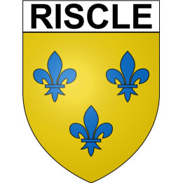 Stickers coat of arms Bazas adhesive sticker
