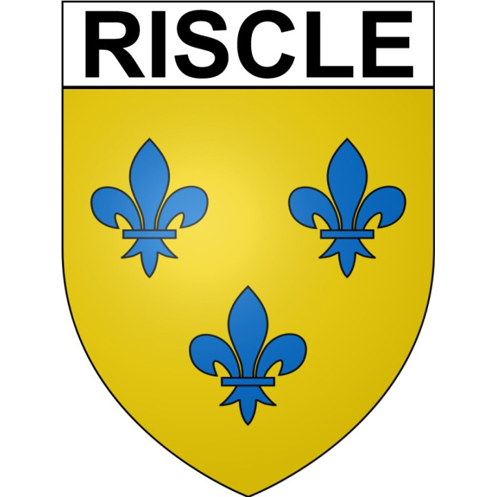 Stickers coat of arms Bazas adhesive sticker