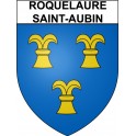 Roquelaure-Saint-Aubin 32 ville Stickers blason autocollant adhésif