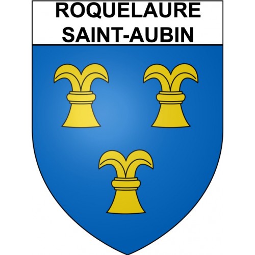 Pegatinas escudo de armas de Bazas adhesivo de la etiqueta engomada