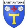 Saint-Antoine 32 ville Stickers blason autocollant adhésif