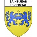 Saint-Jean-le-Comtal 32 ville Stickers blason autocollant adhésif