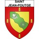 Saint-Jean-Poutge 32 ville Stickers blason autocollant adhésif