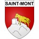 Saint-Mont 32 ville Stickers blason autocollant adhésif