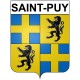 Saint-Puy 32 ville Stickers blason autocollant adhésif