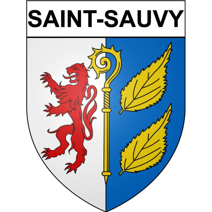 Stickers coat of arms Bazas adhesive sticker