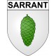 Sarrant 32 ville Stickers blason autocollant adhésif