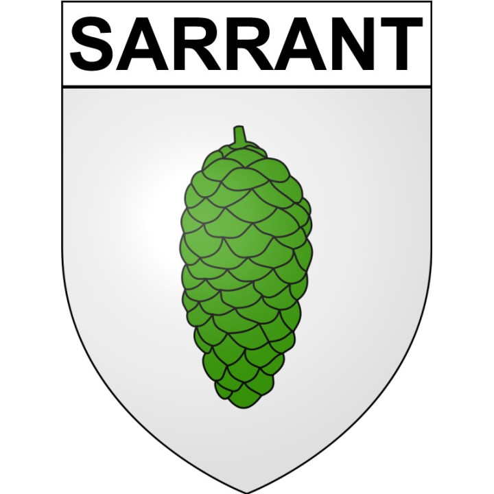 Stickers coat of arms Bazas adhesive sticker