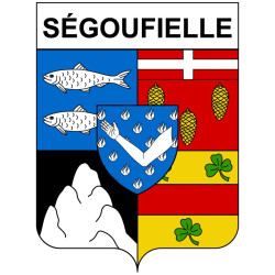 Ségoufielle 32 ville Stickers blason autocollant adhésif