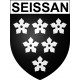 Seissan 32 ville Stickers blason autocollant adhésif
