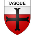 Stickers coat of arms Bazas adhesive sticker