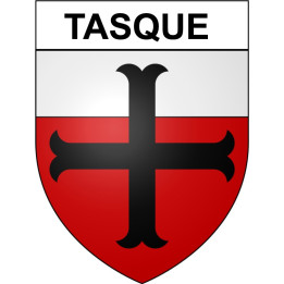 Stickers coat of arms Bazas adhesive sticker