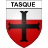Stickers coat of arms Bazas adhesive sticker