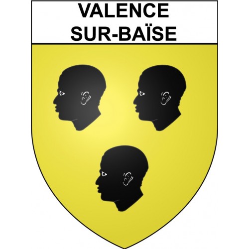 Stickers coat of arms Bazas adhesive sticker