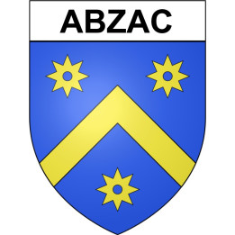 Stickers coat of arms Bazas adhesive sticker