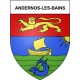 Andernos-les-Bains Sticker wappen, gelsenkirchen, augsburg, klebender aufkleber